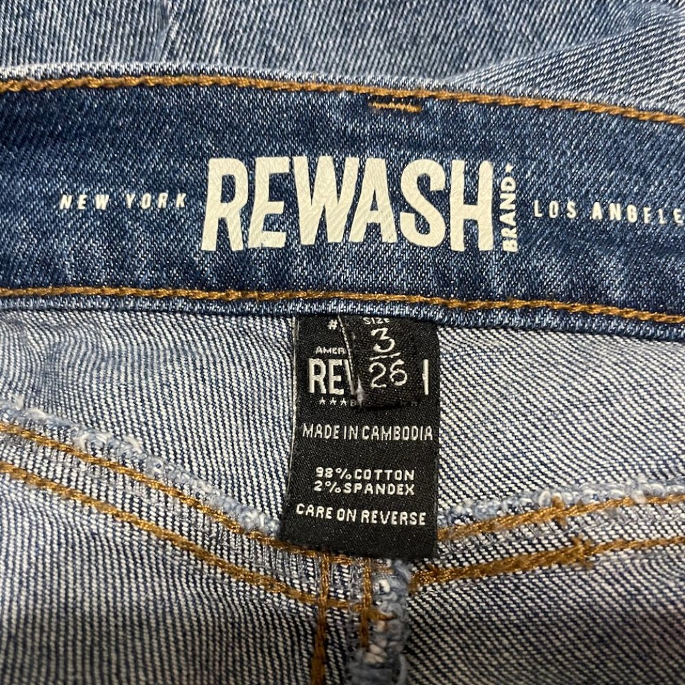 Rewash Mom Style Ripped Jeans - Picture 2 of 4
